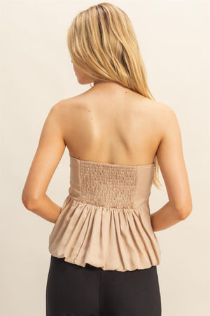 Chic Balloon Hem Top