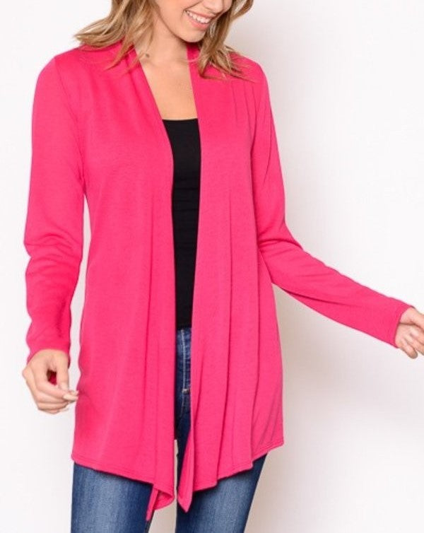 Open-Front Cardigan