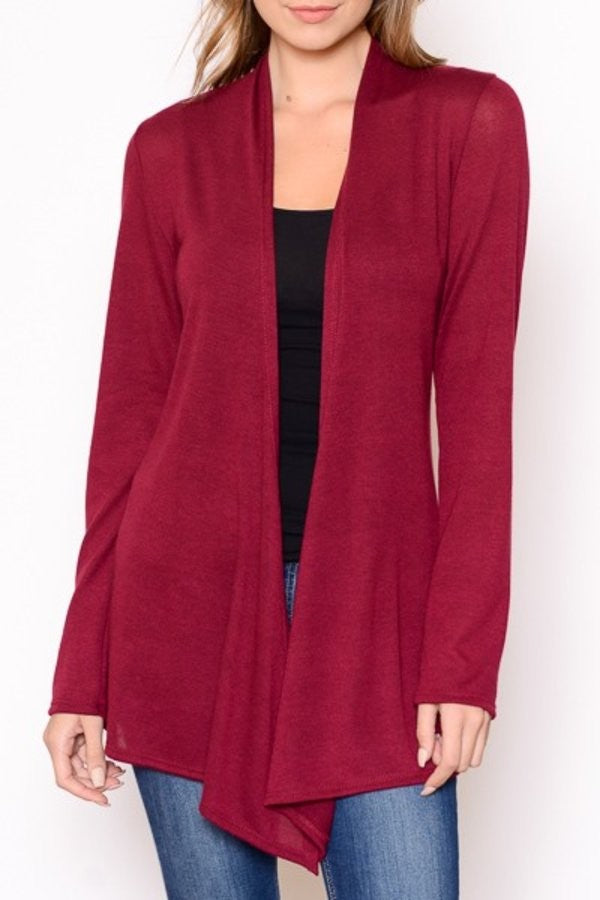 Open-Front Cardigan