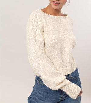 Drop Shoulder Sweater