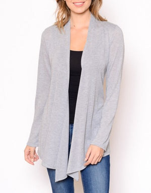 Open-Front Cardigan