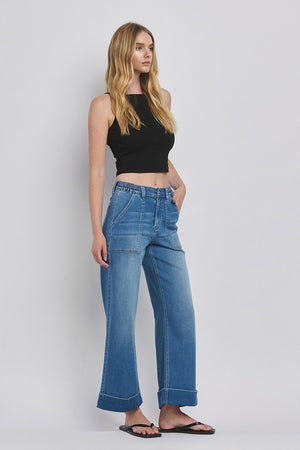 High Rise Baggy Jeans