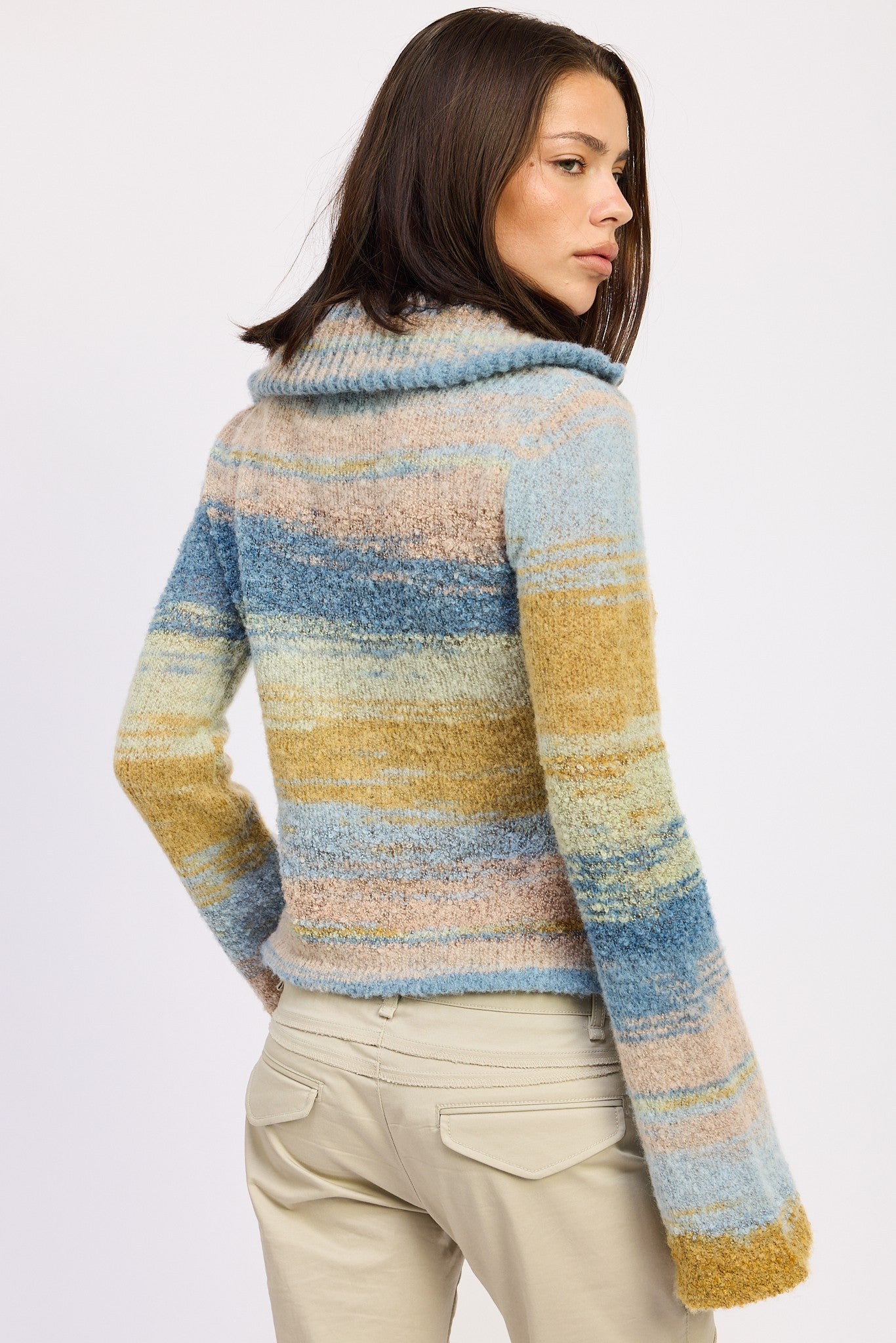 Turtle Neck Zip Up
