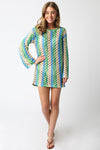 Blue & Green Cover Up