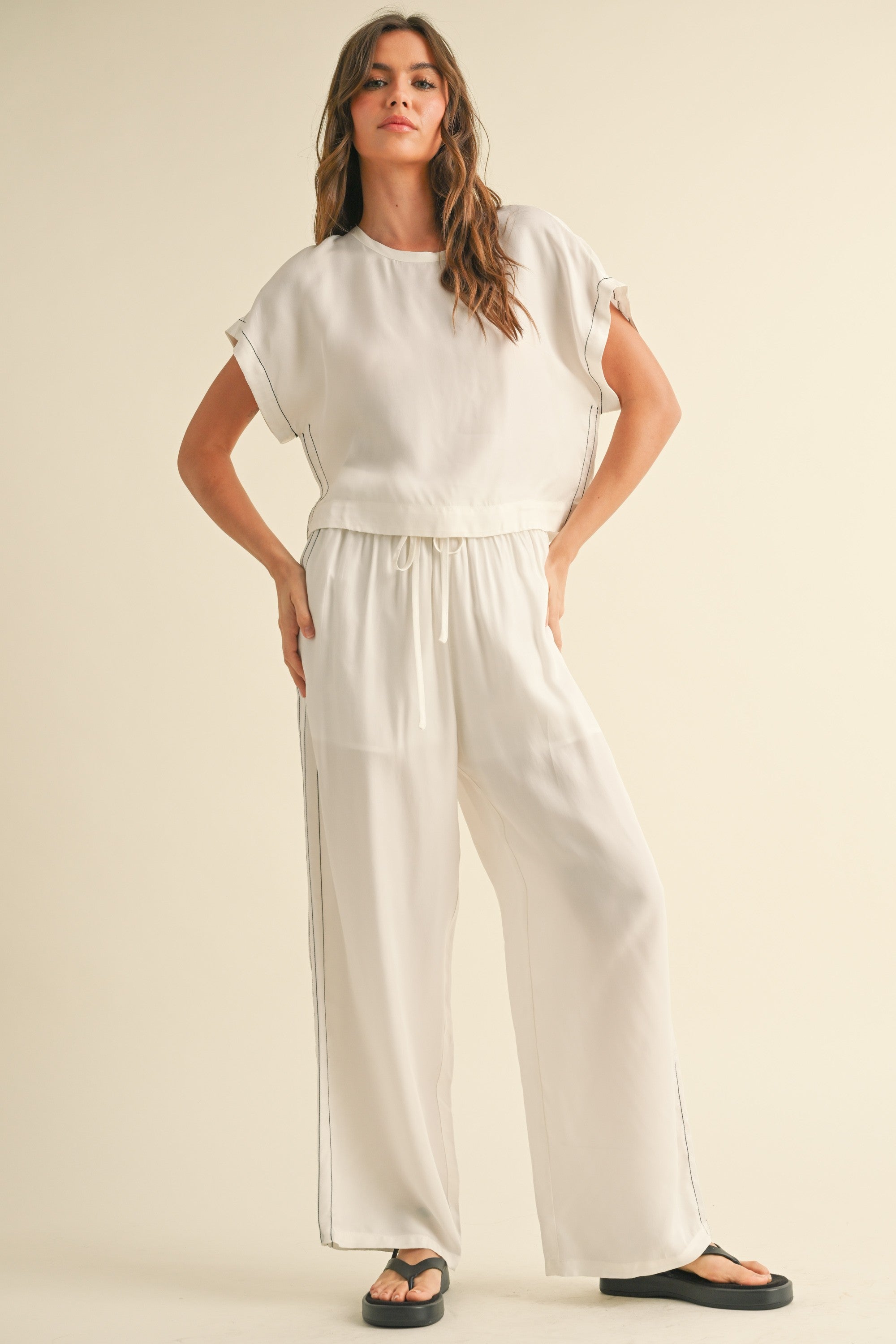 Viscose Short Sleeve Top