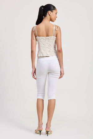 Spaghetti Strap Print Top