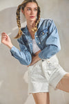 Hoodie Denim Jacket