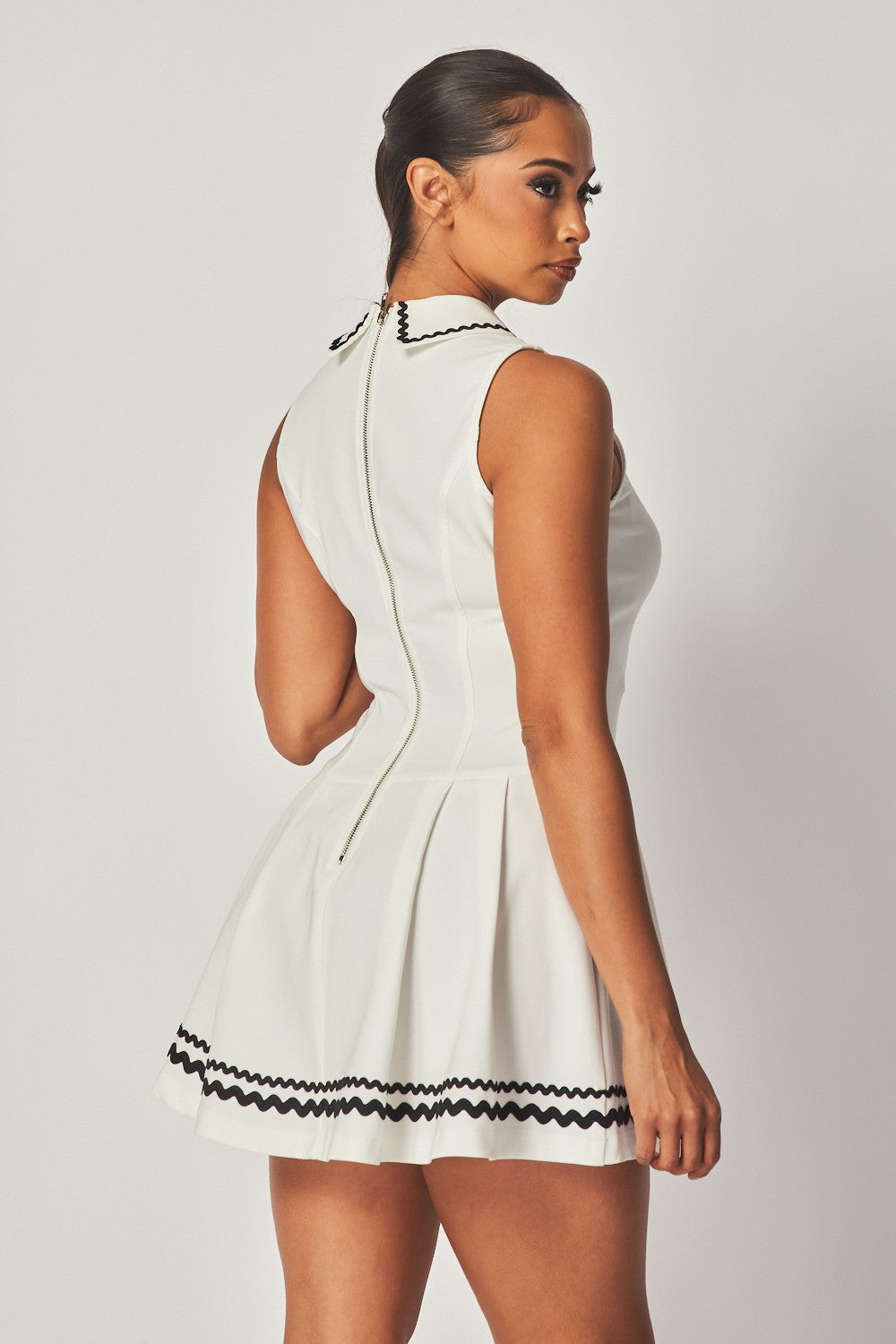 Berenice Pleated Mini Tennis Dress