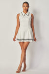 Berenice Pleated Mini Tennis Dress