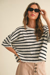 Striped Knitted Top