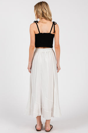 Disjoint Maxi Length Skirt