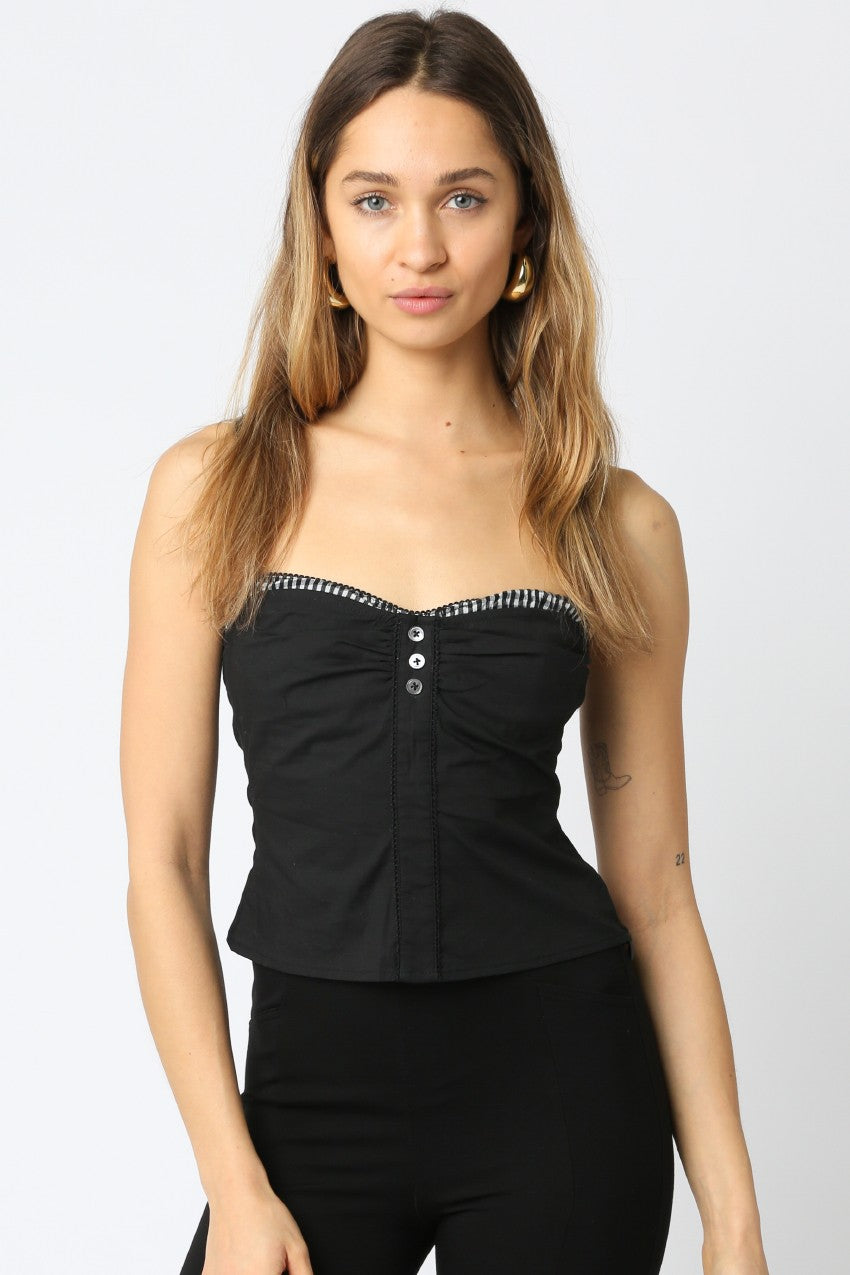 Romi Checkered Top