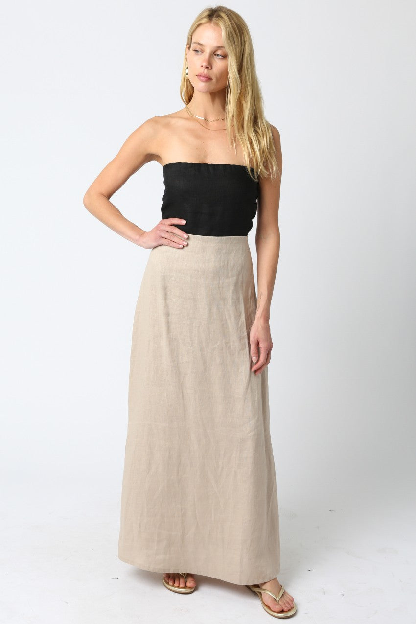 Two Toned Maxi Dress