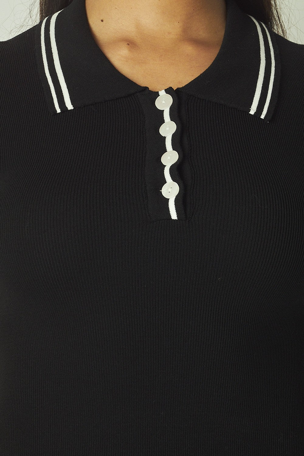 Alessia Polo Flared Mini Dress
