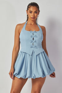 Inesa Mini Bows Bubble Dress