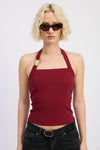 Chain Link Halter Top