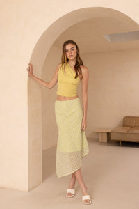 A-symmetrical Maxi Skirt