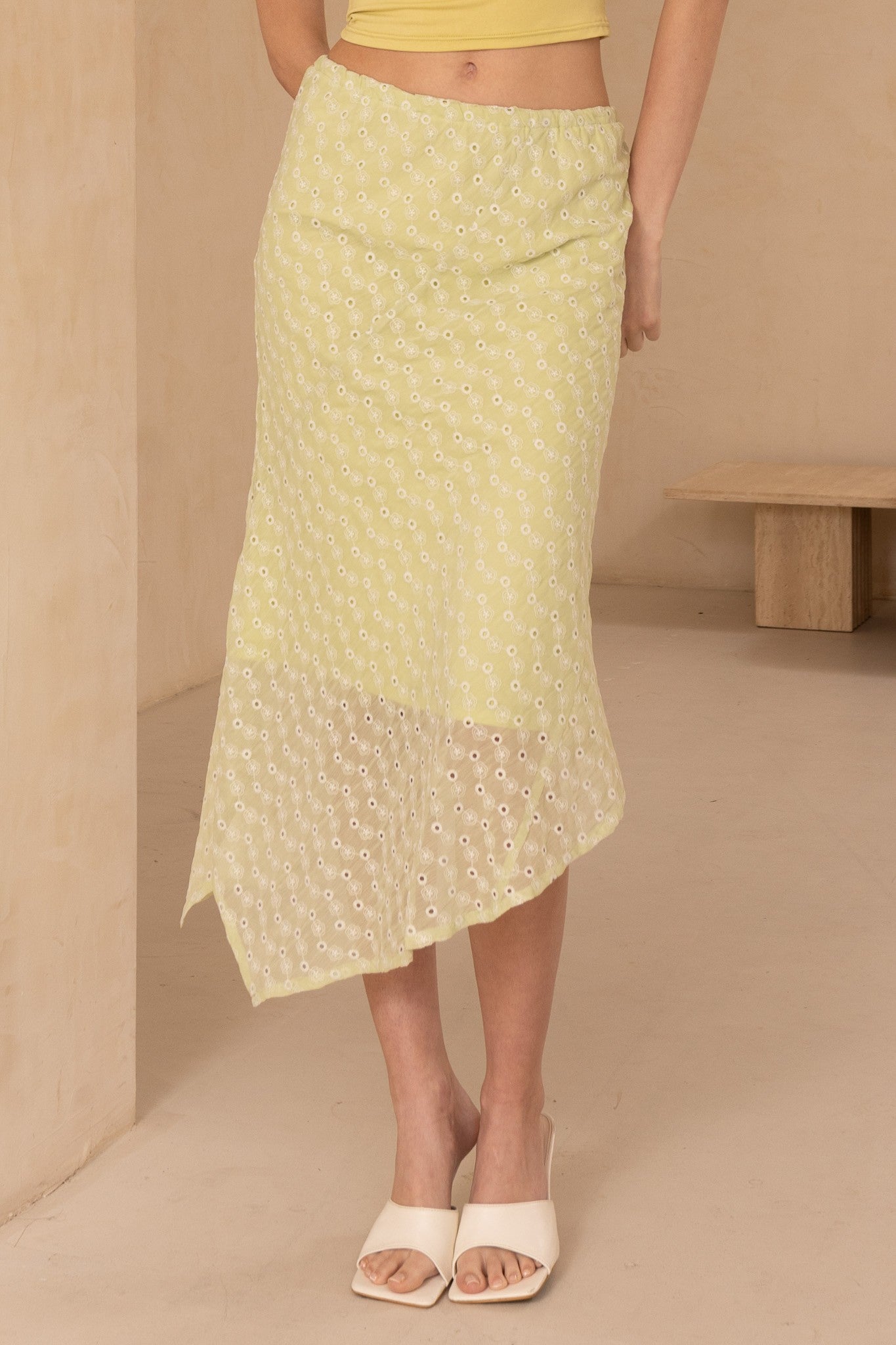 A-symmetrical Maxi Skirt