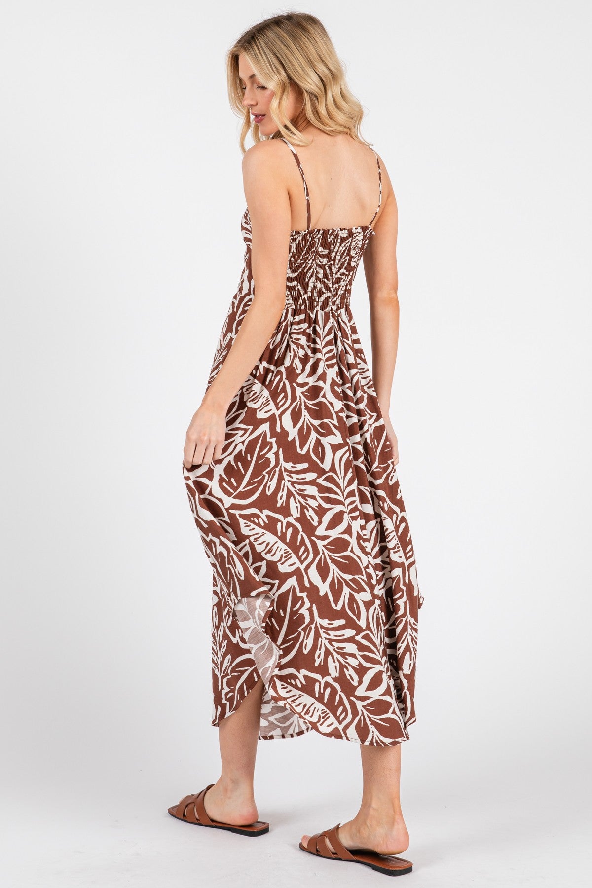 Ruched Midi Dress