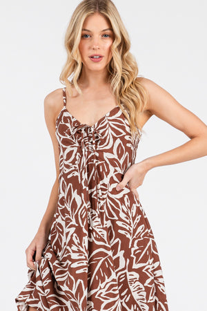 Ruched Midi Dress