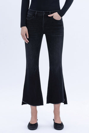 Mid Rise Flare Jeans