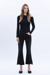 Mid Rise Flare Jeans