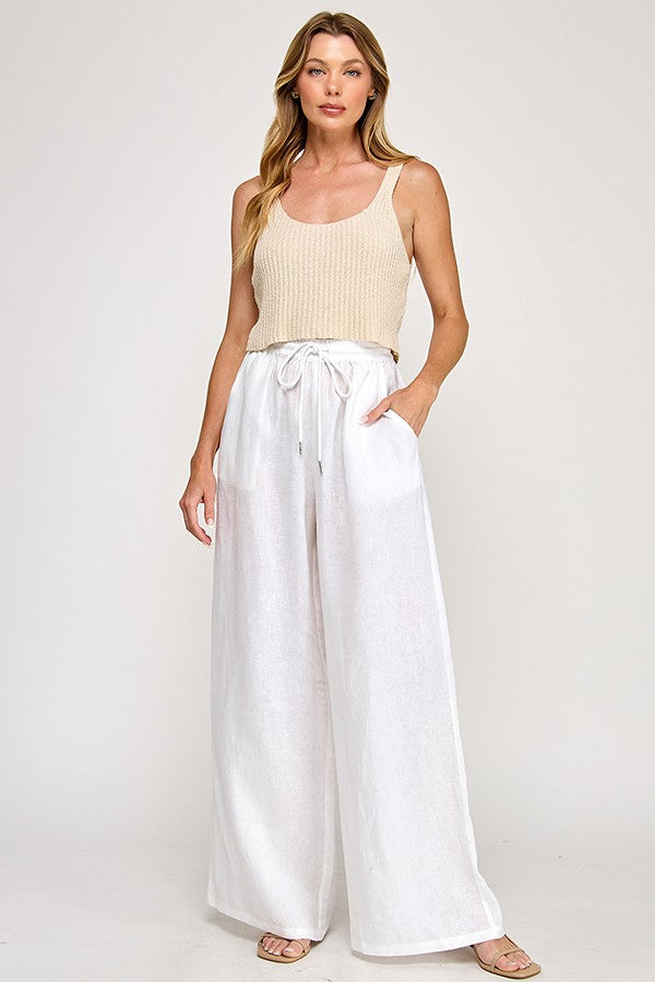 Wide Leg Long Pants