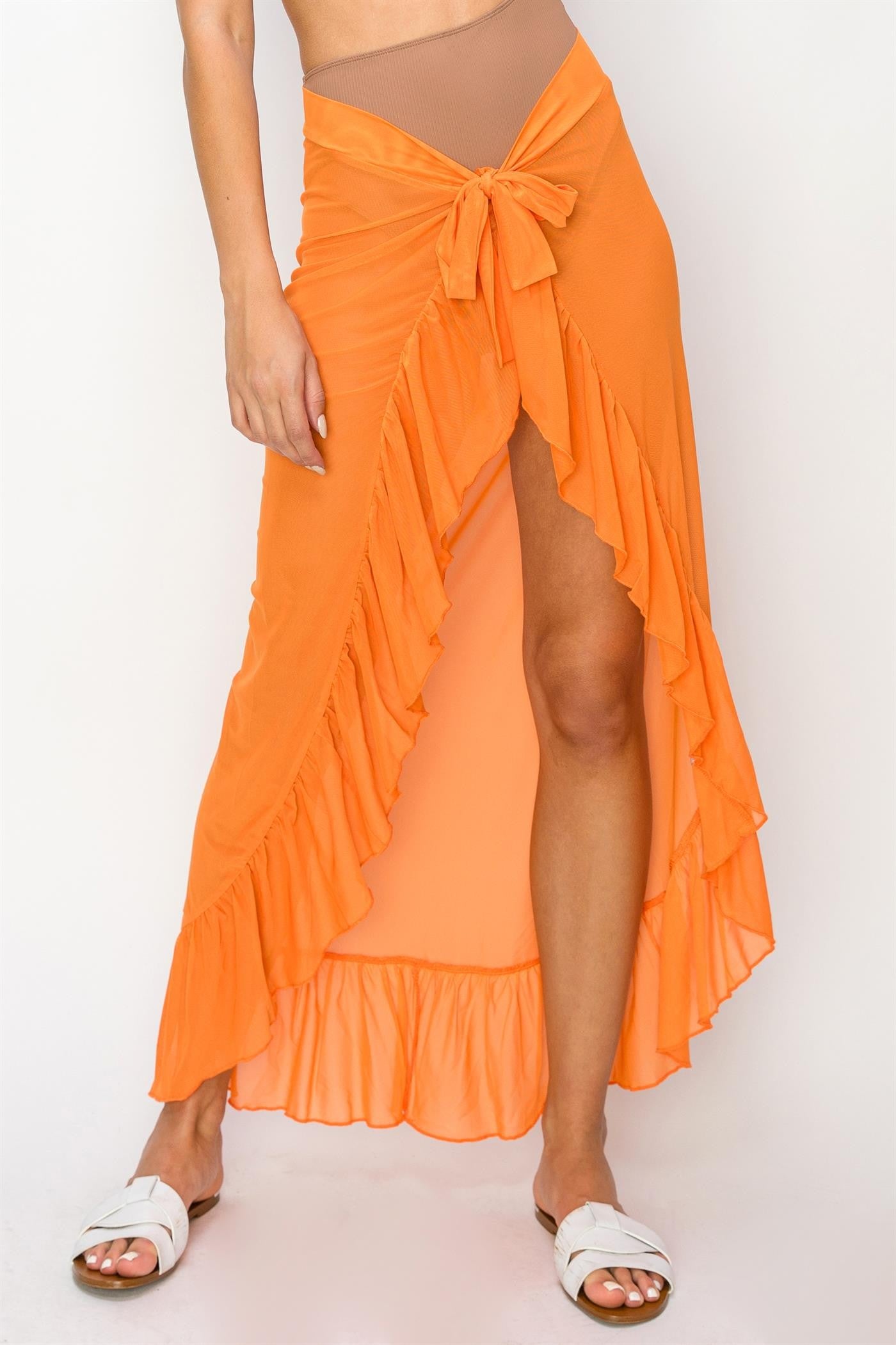 Ruffled Cover Up
