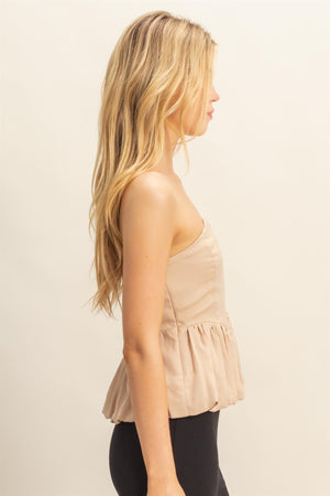 Chic Balloon Hem Top