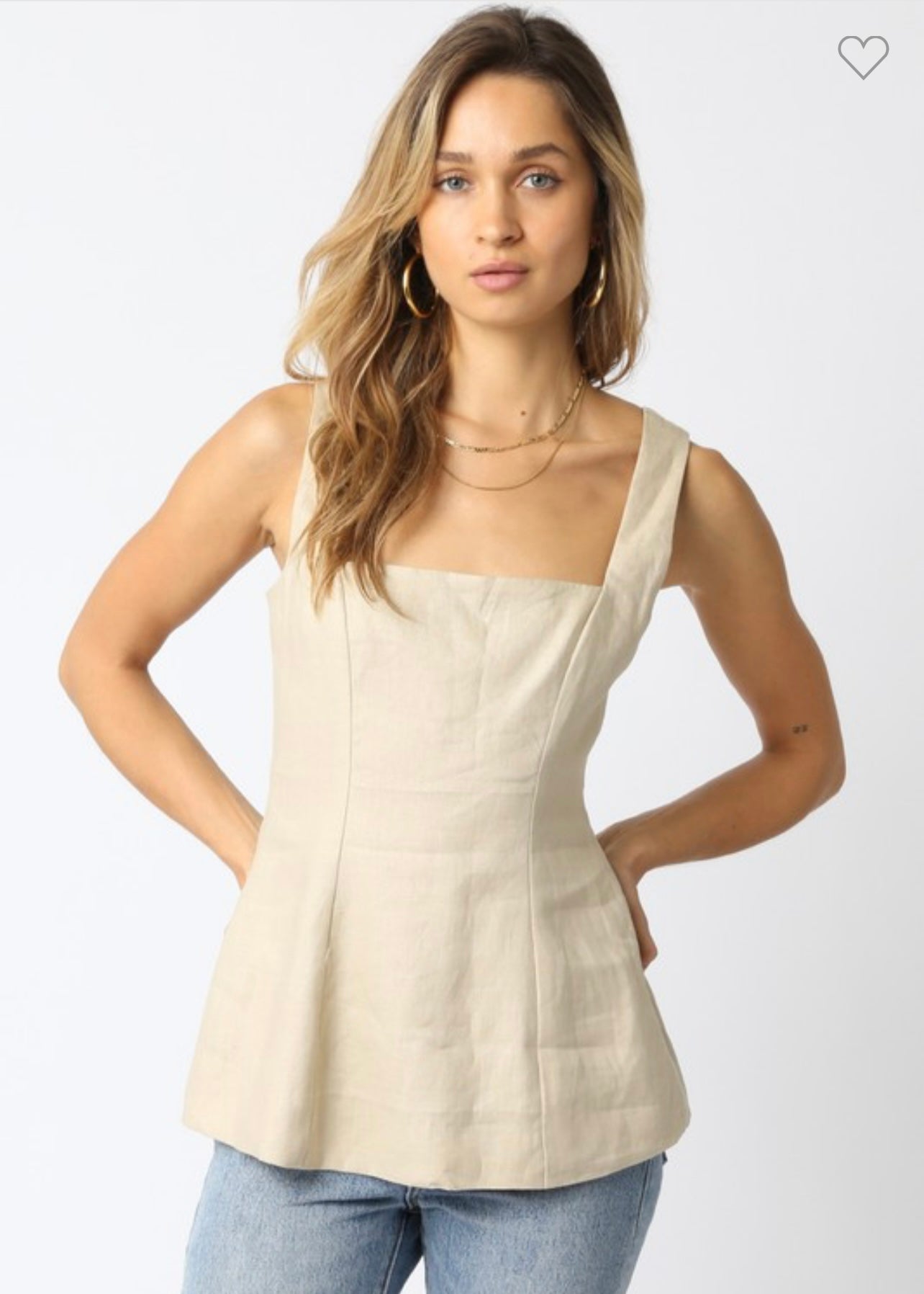 Linen Tank Top
