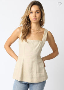 Linen Tank Top