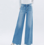 High Rise Crop Wide Leg
