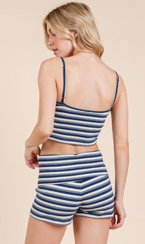 Blue Striped Set