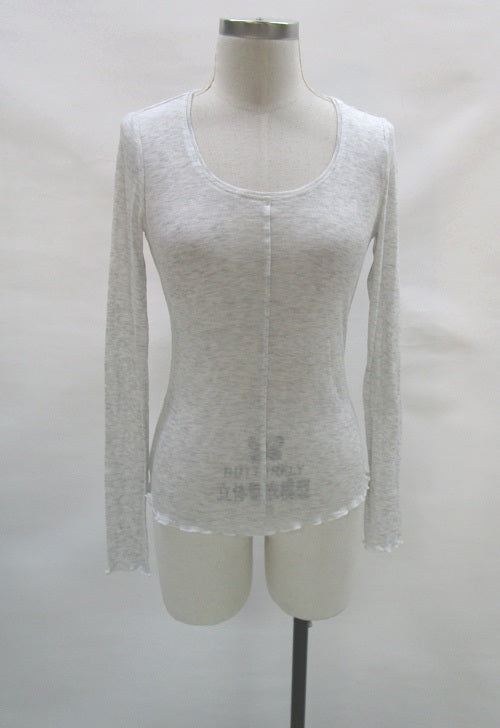 Long Sleeve Sheer Top