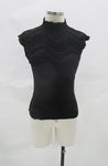 Mock Neck Scrunch Top