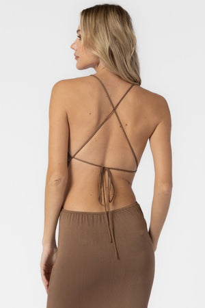 Halter Backless Long Dress