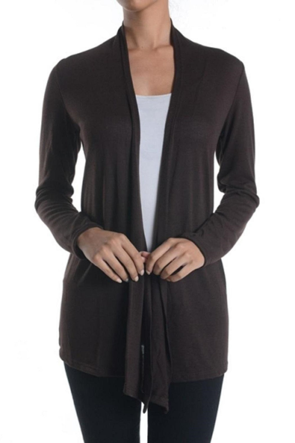 Open-Front Cardigan