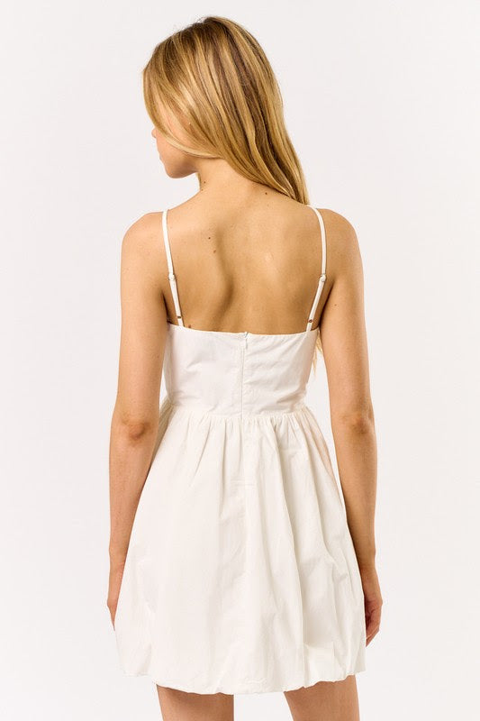 Bubble Skirt Mini Dress