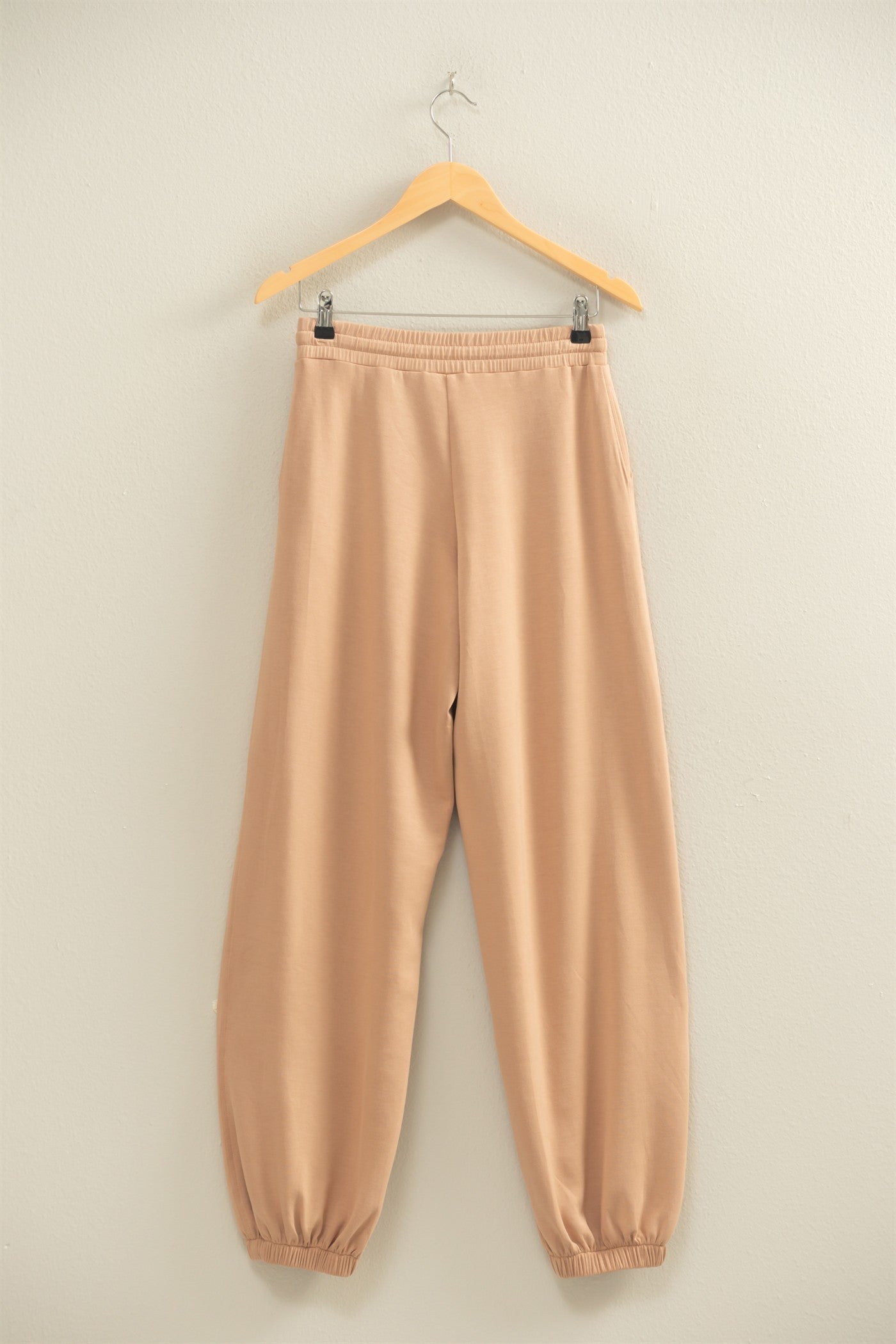 Scuba Drawstring Waist Relaxed Jogger Sweatpants