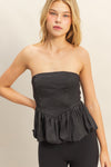 Chic Balloon Hem Top
