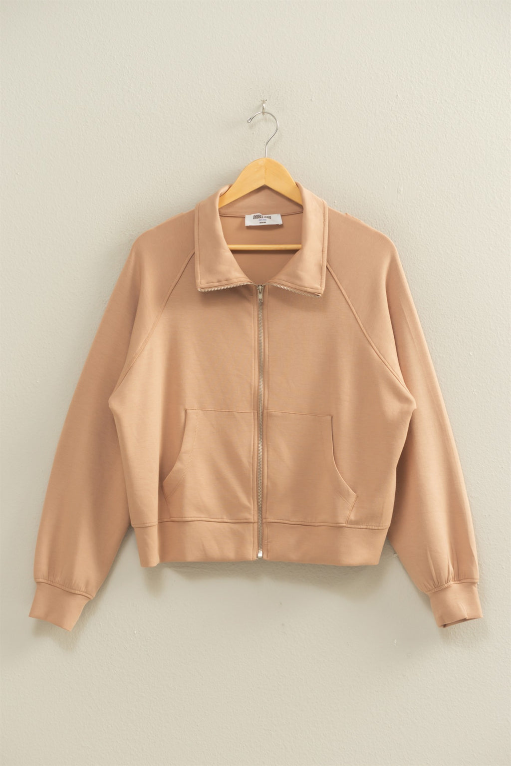 Scuba High Neck Long Sleeve Zippered Jacket