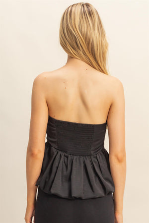 Chic Balloon Hem Top