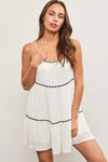 Tiered Romper Dress